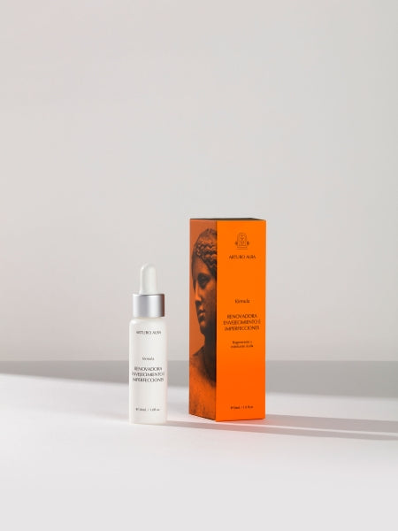 Renovadora envejecimiento e imperfecciones